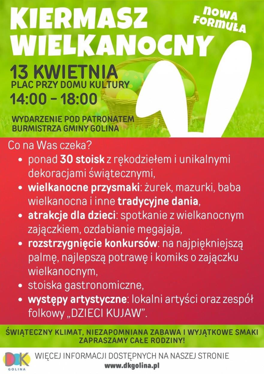 Kiermasz Wielkanocny w Golinie