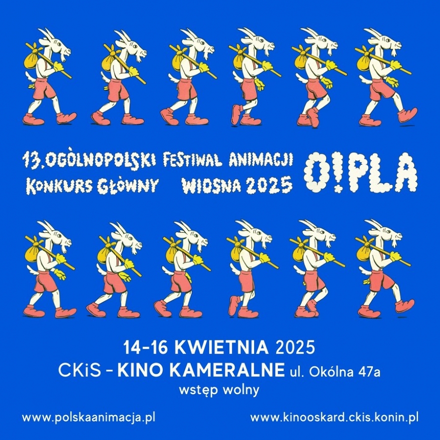 13. O!PLA- Ogólnopolski Festiwal Animacji