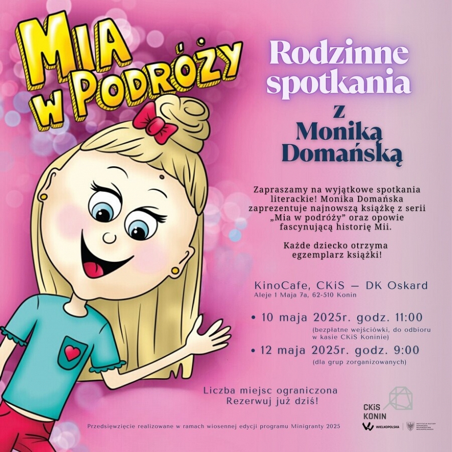 Rodzinne spotkania z Moniką Domańską