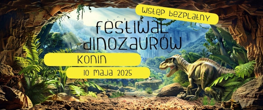 Festiwal dinozaurów w Koninie