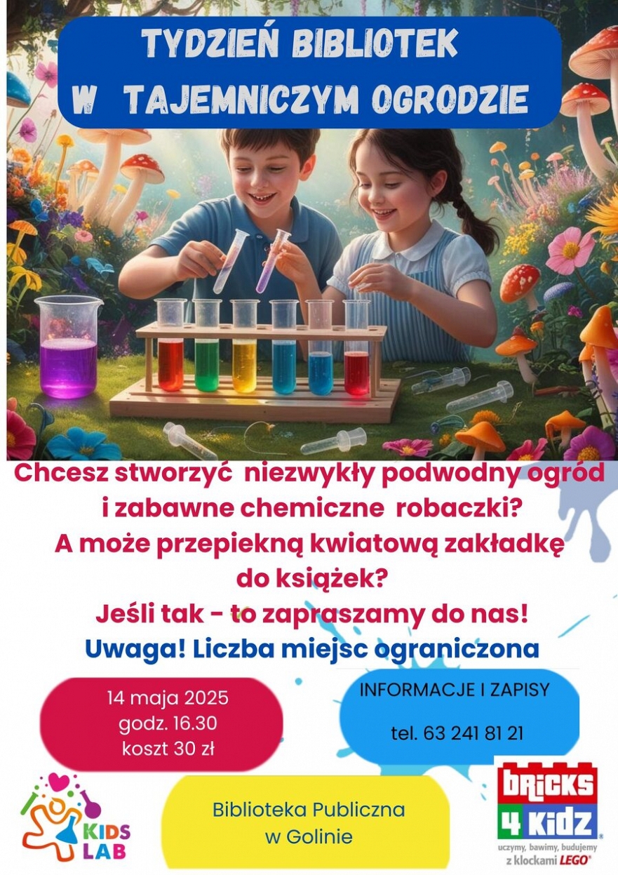Tydzień bibliotek w Tajemniczym Ogrodzie