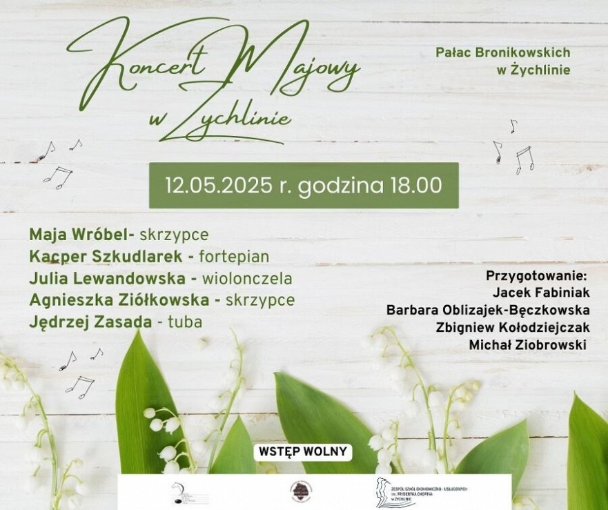 Koncert majowy w Żychlinie