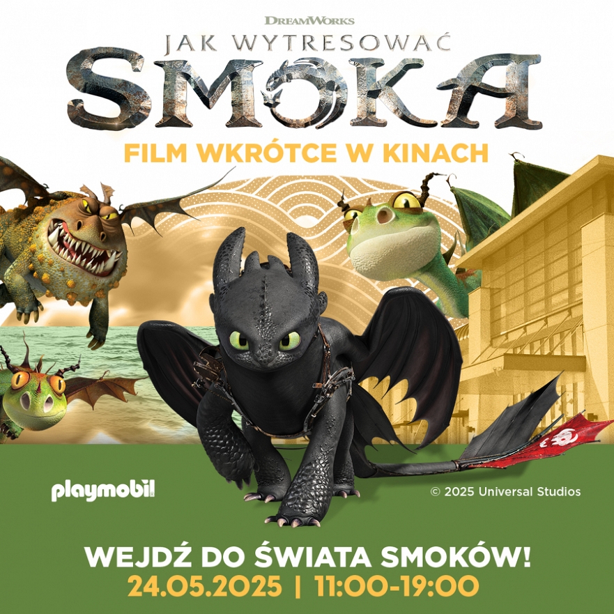 Wejdź do świata smoków w Galerii nad Jeziorem