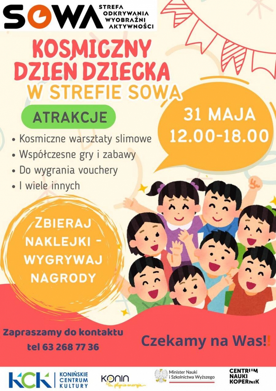 Kosmiczny Dzień Dziecka w Strefie SOWA