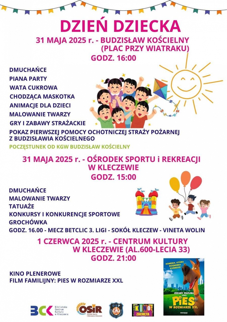 Dzień dziecka w Gminie Kleczew