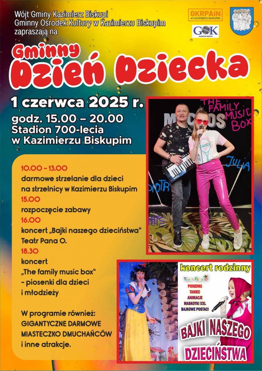 Gminny Dzień Dziecka w Kazimierzu Biskupim