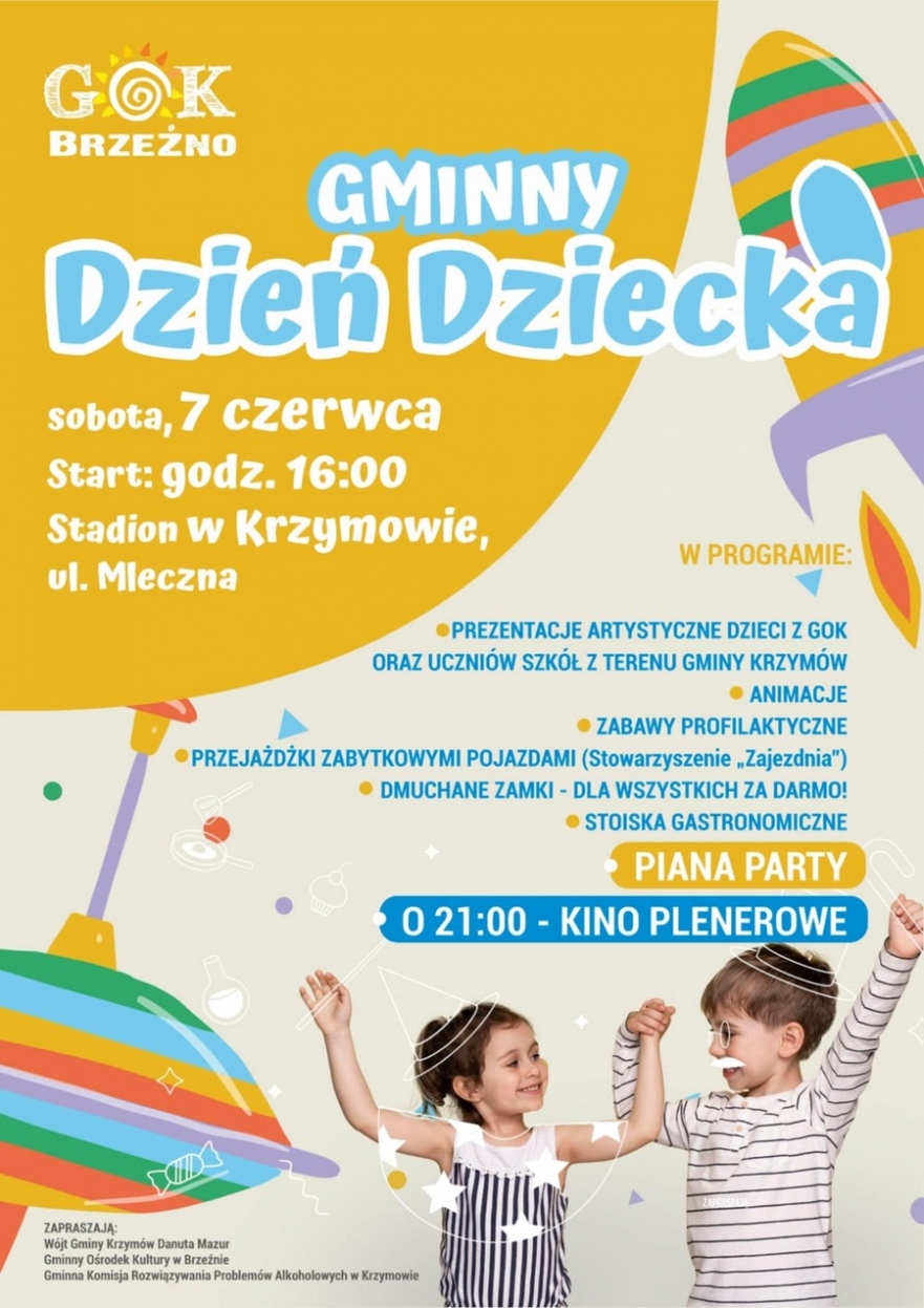 Gminny Dzień Dziecka w Krzymowie