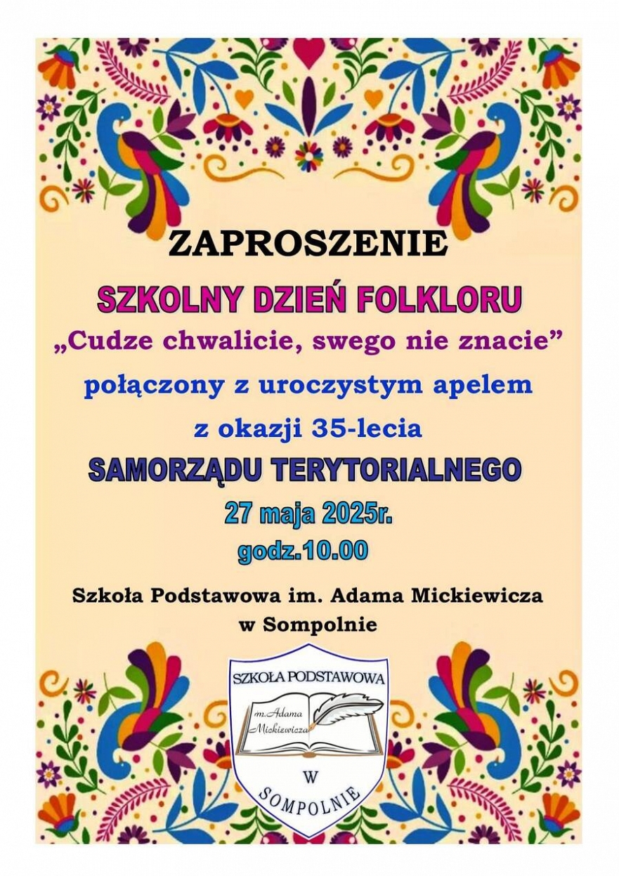 Szkolny Dzień Folkloru w Sompolnie