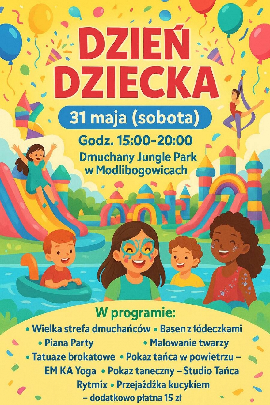 Dzień Dziecka w Dmuchanym Jungle Park