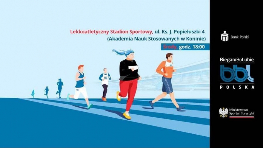 Biegam bo lubię przy ANS w Koninie