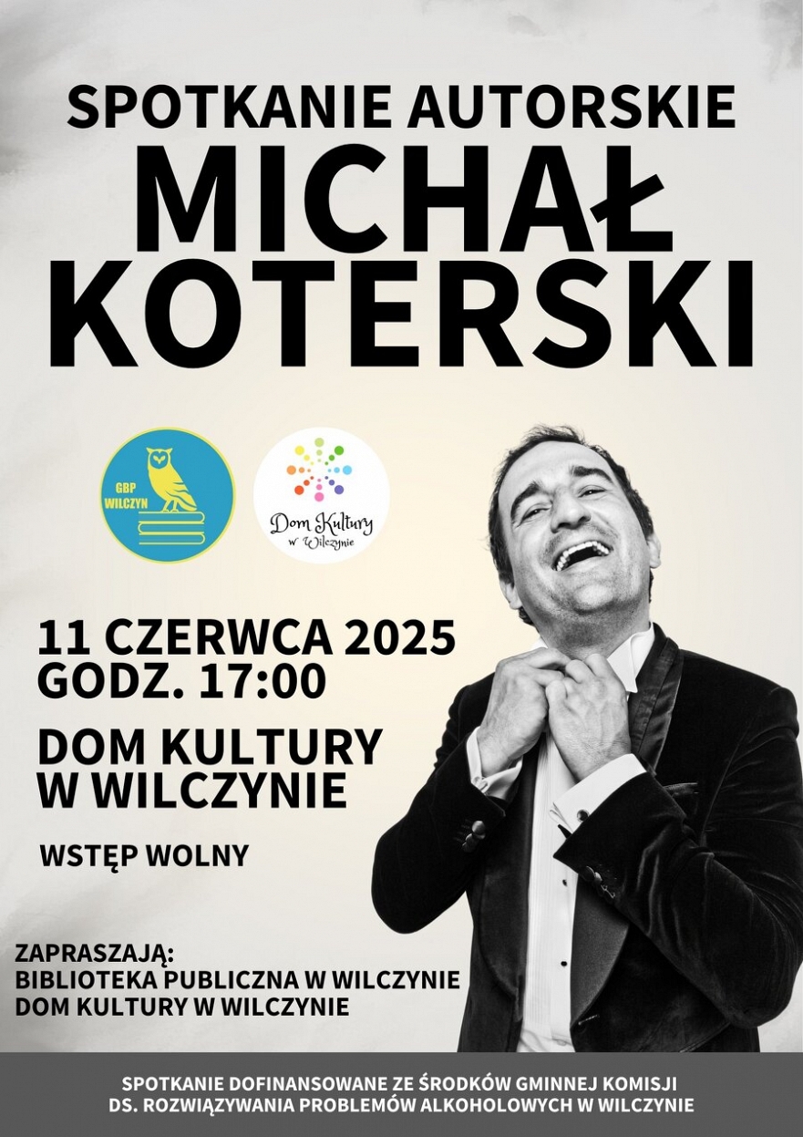 Spotkanie autorskie z Michałem Koterskim