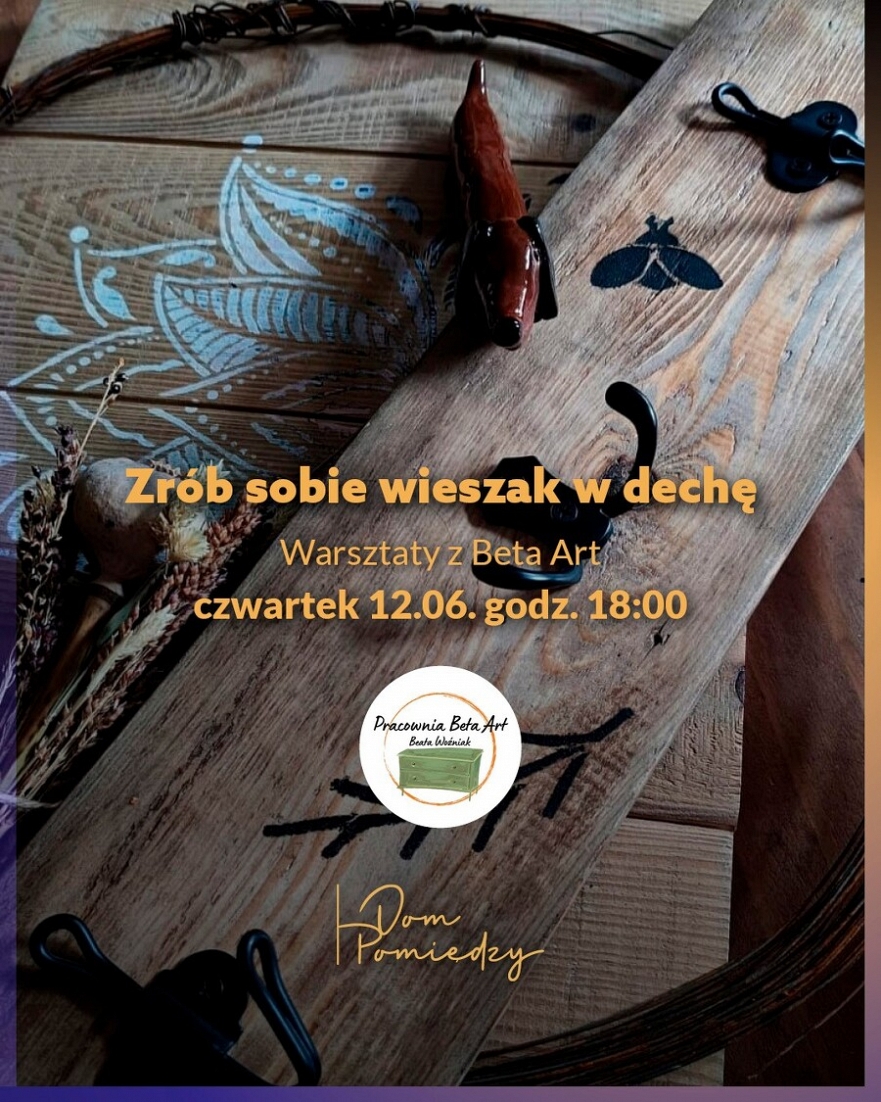 Warsztaty z Beta Art w Domu Pomiędzy