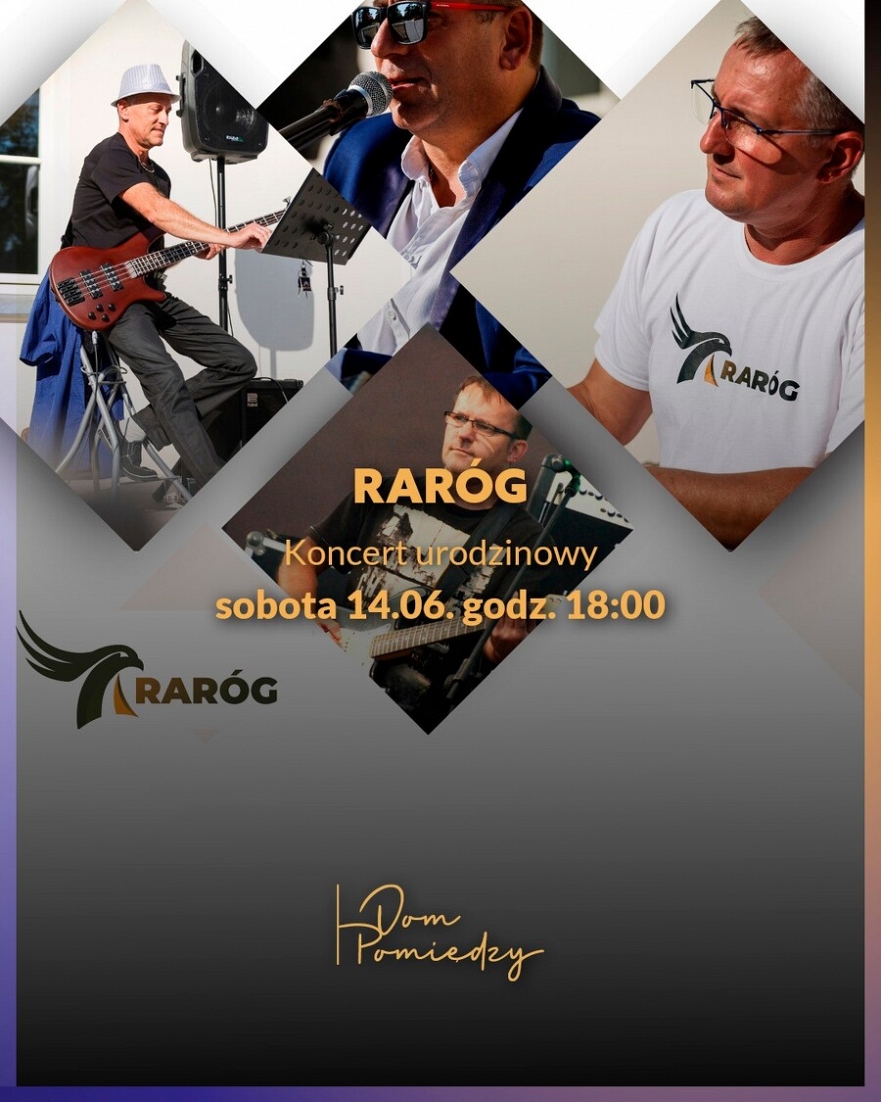 Koncert urodzinowy zespołu Raróg w Domu Pomiędzy