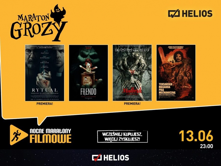 Maraton grozy w Kinie Helios