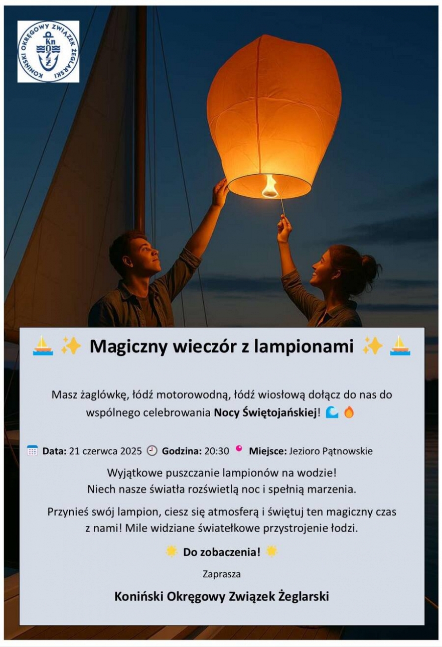 Magiczny wieczór z lampionami