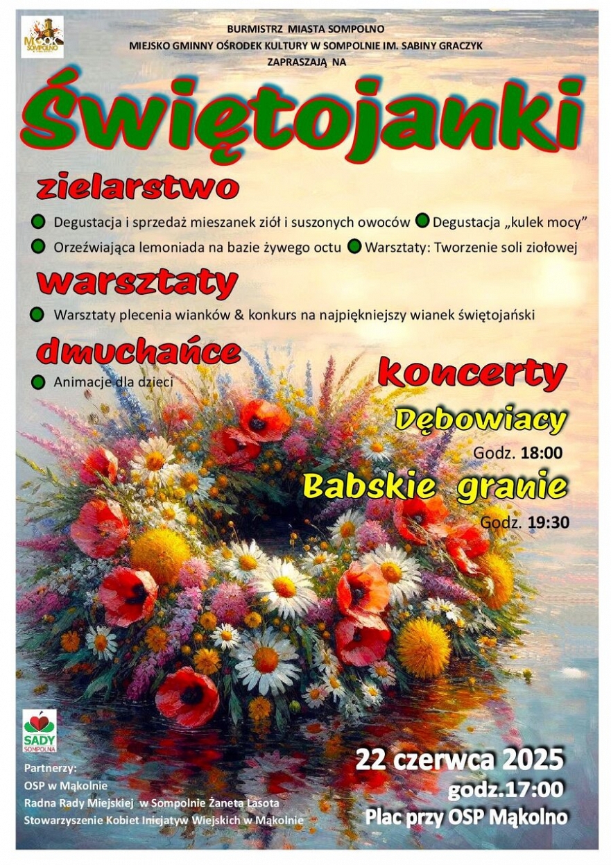 Świętojanki w Sompolnie