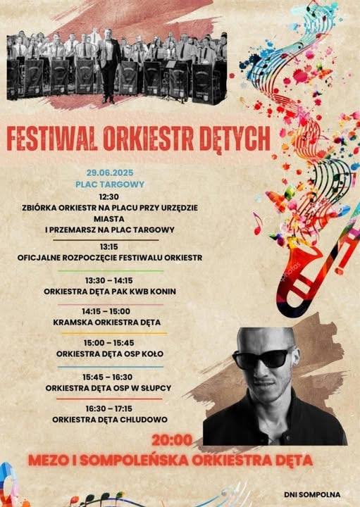 Festiwal orkiestr dętych w Sompolnie