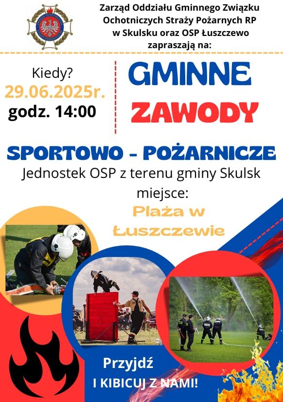 Gminne zawody sportowo-pożarnicze