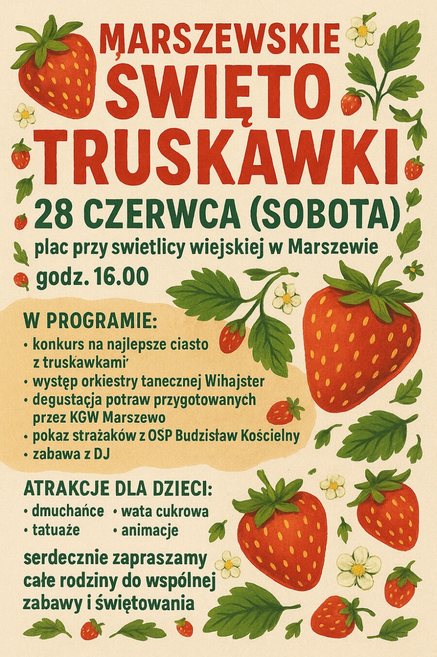 Marszewskie Święto Truskawki