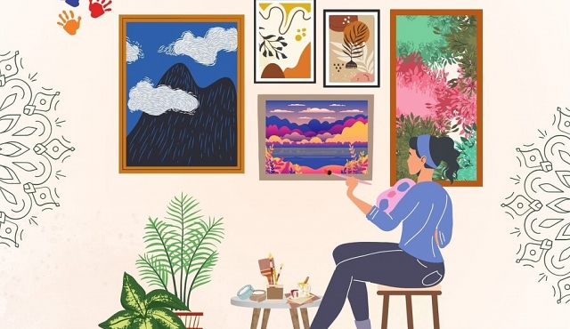 Malowanie z natury w Ślesinie