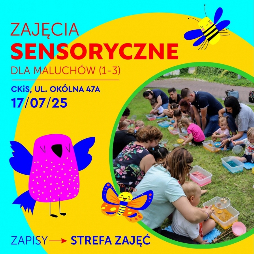 Zajęcia Sensoryczne dla Maluchów 1-3 lat