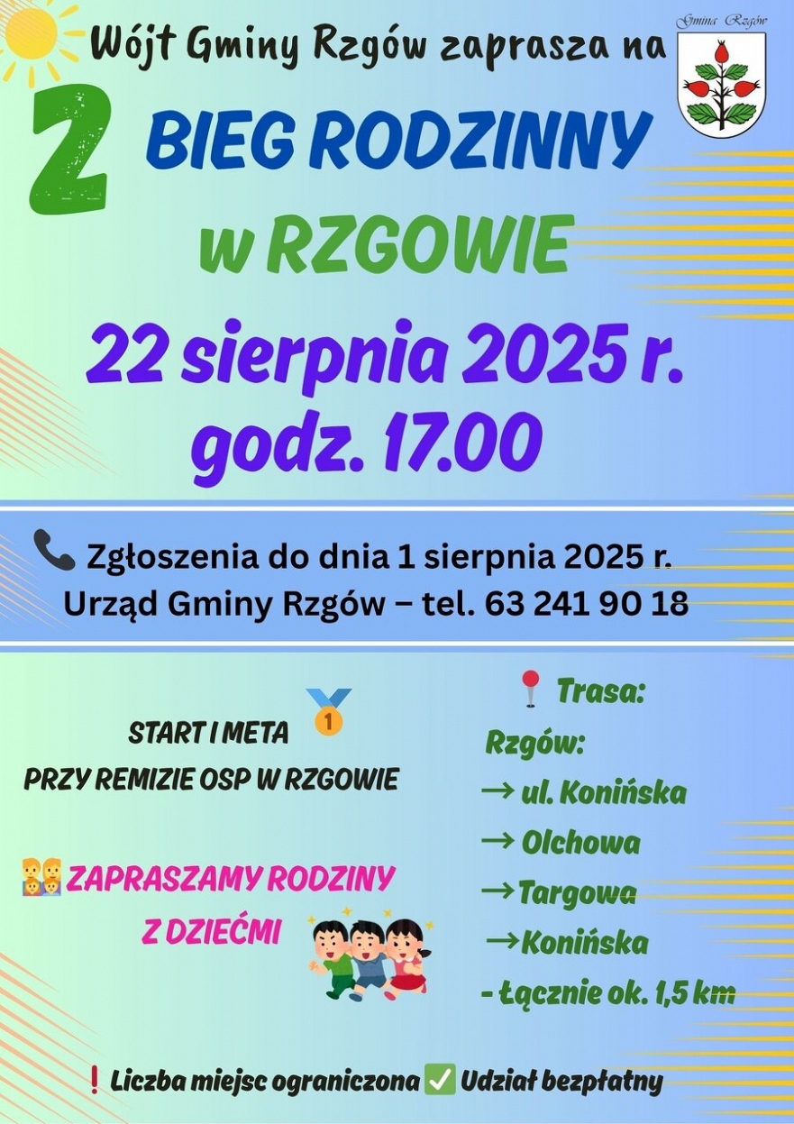 2. Bieg rodzinny w Rzgowie