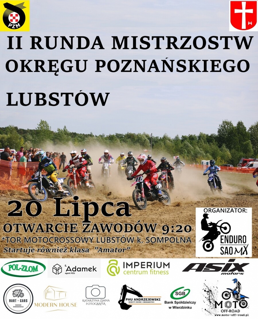 II Runda Mistrzostw Okręgu Poznańskiego w Motorcrossie