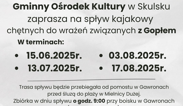 Spływ kajakowy