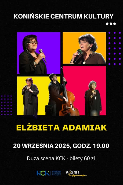 Elżbieta Adamiak w Koninie