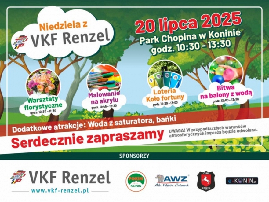 Niedziela z VKF w Parku Chopina