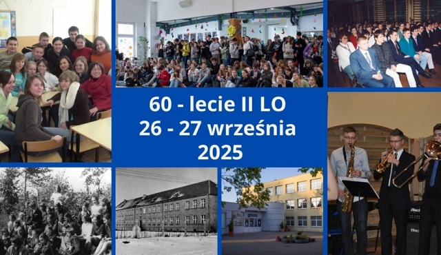 Jubileusz 60-lecia powstania szkoły II LO