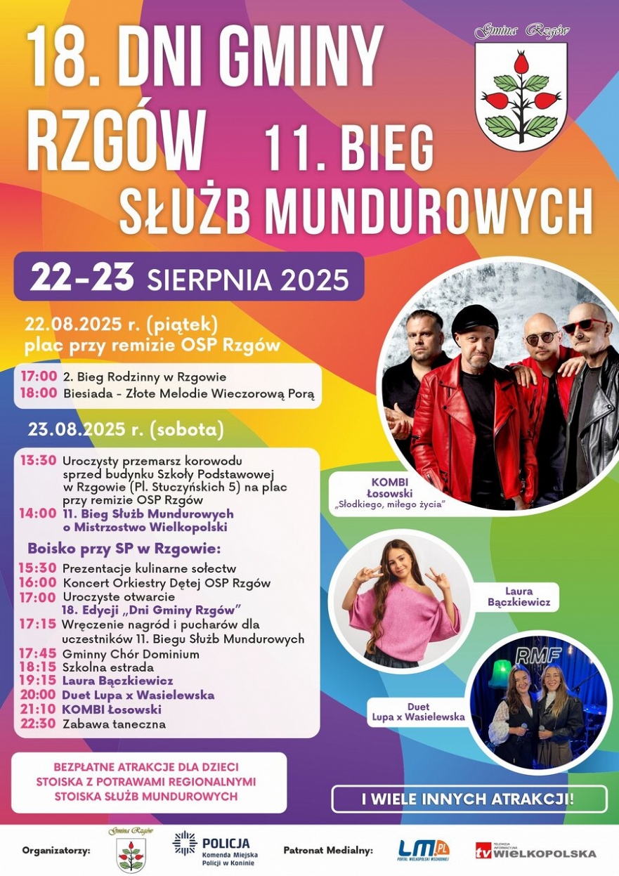 Dni Gminy Rzgów oraz Bieg Służb Mundurowych