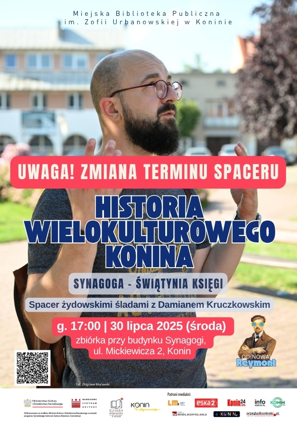 Spacer historyczny: „Synagoga: świątynia Księgi – spacer żydowskimi śladami”