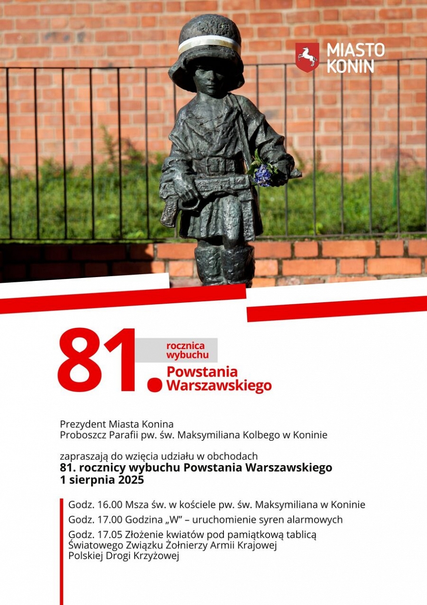 81. rocznica wybuchu Powstania Warszawskiego
