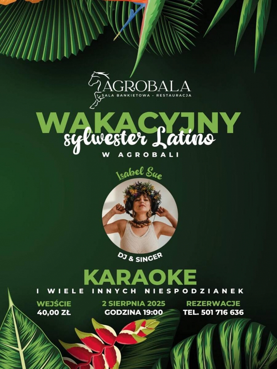 Wakacyjny Sylwester w klimacie LATINO