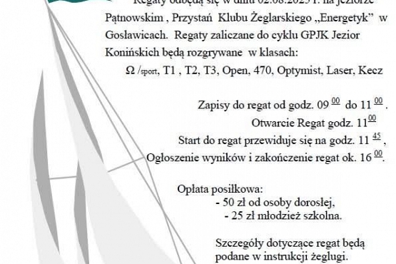 Regaty z Klubem Żeglarskim Energetyk