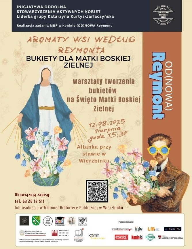 Warsztaty tworzenia Bukietów na Święto Matki Boskiej Zielnej