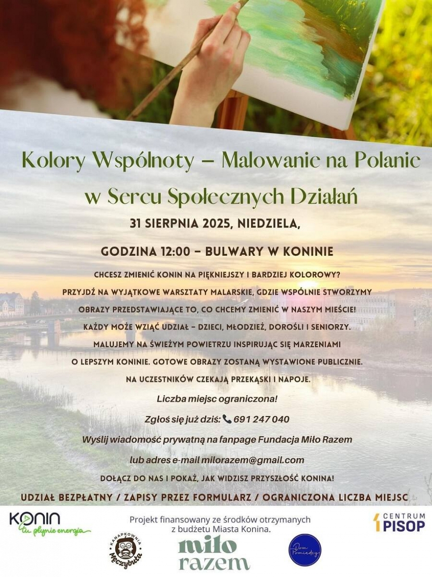 Kolory Wspólnoty – Malowanie na Polanie