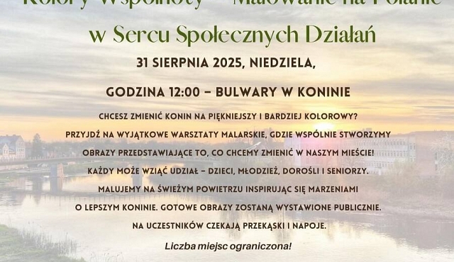 Kolory Wspólnoty – Malowanie na Polanie