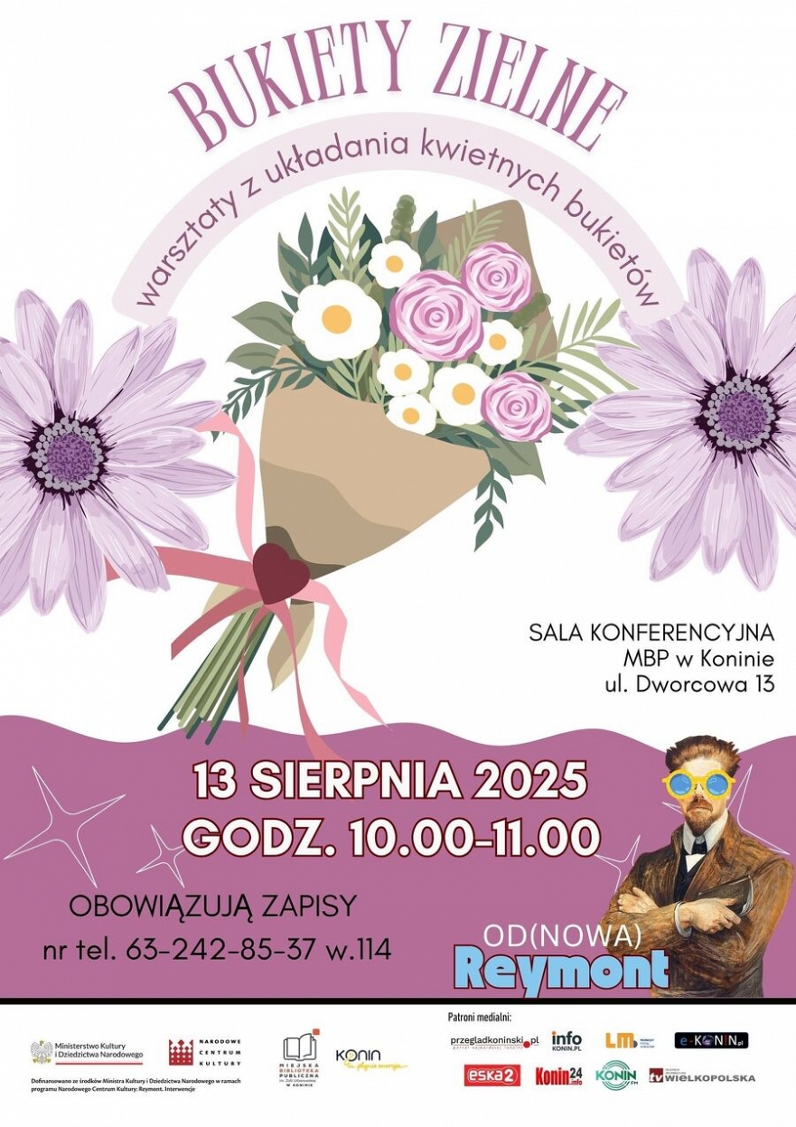 Warsztaty układania bukietów zielnych