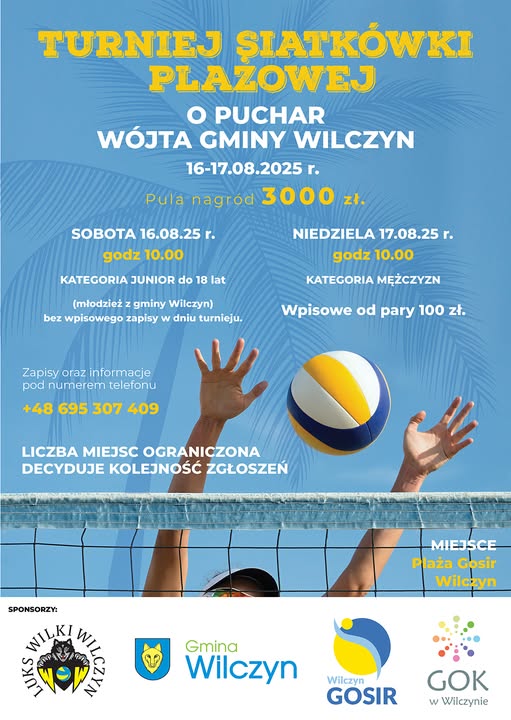 Turniej Siatkówki Plażowej w Wilczynie