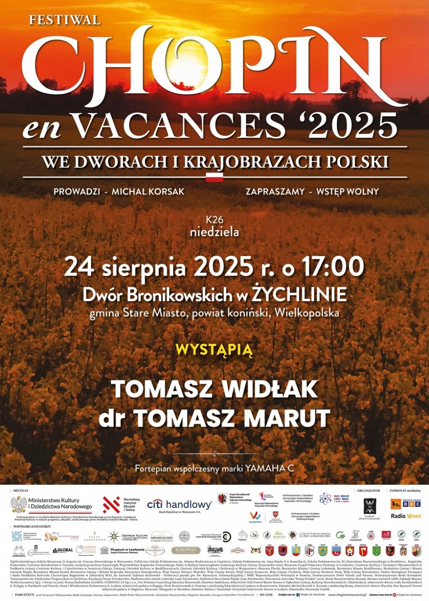 Recital w Dworze Bronikowskich w Żychlinie
