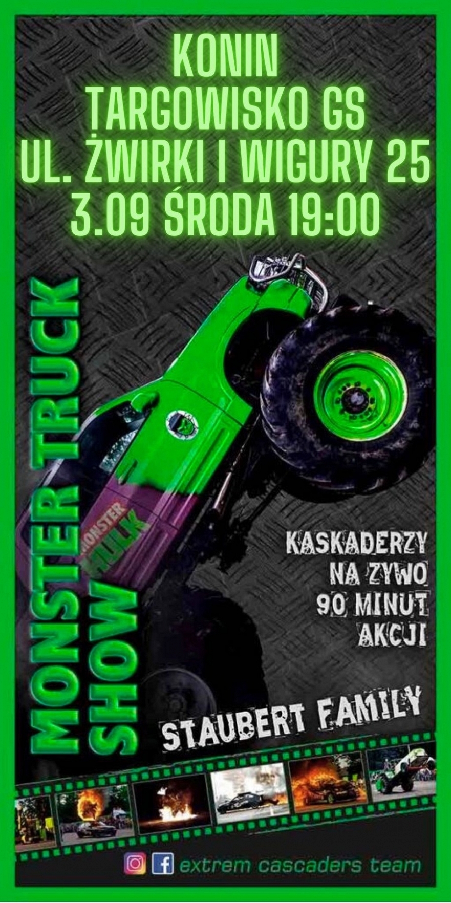 Monster Truck Show w Koninie