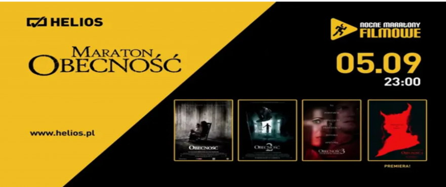 Maraton "Obecność" w Kinie Helios