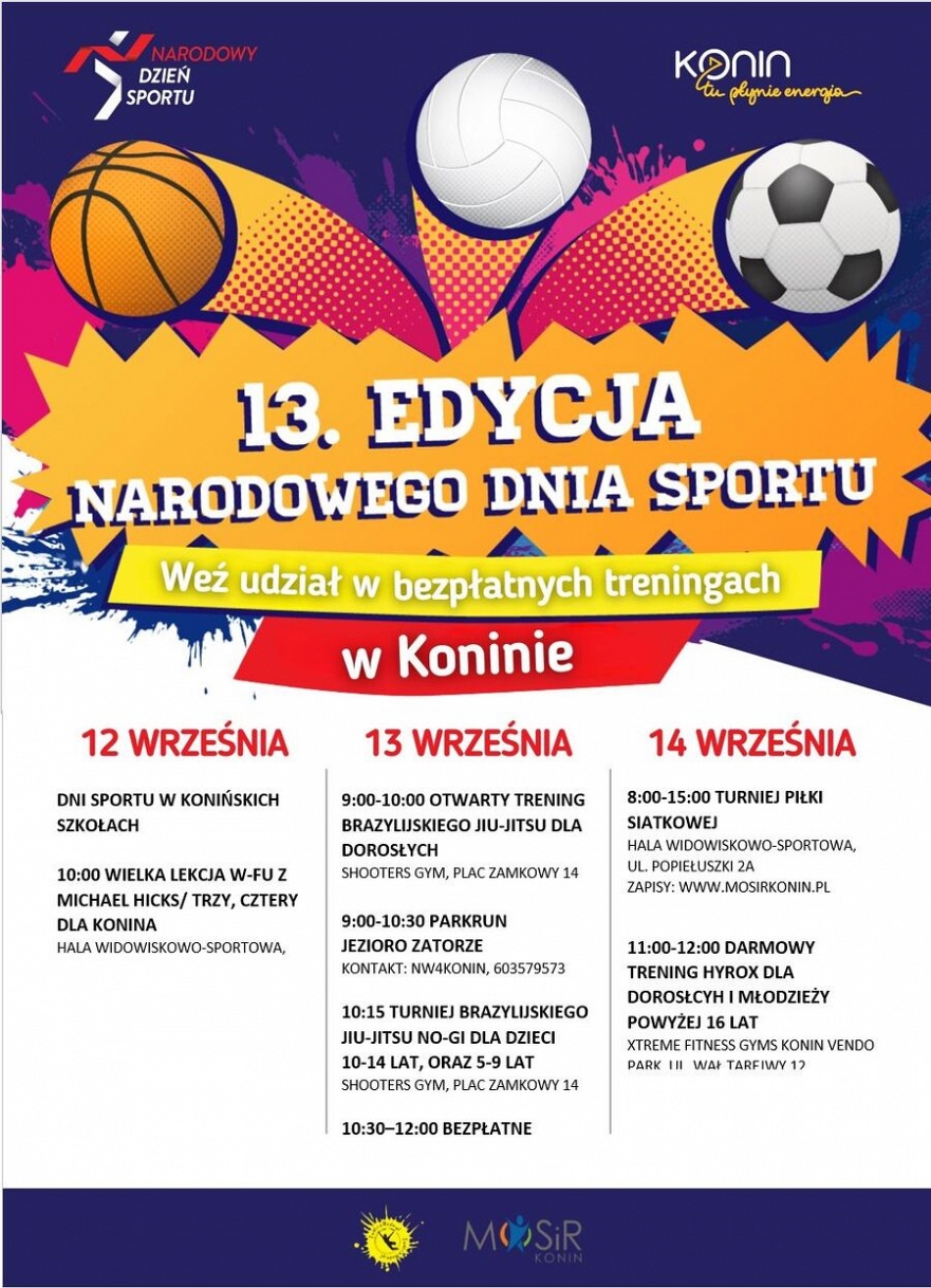 Narodowy Dzień Sportu w Koninie