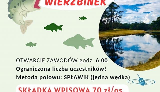 Zawody wędkarskie w Wierzbinku