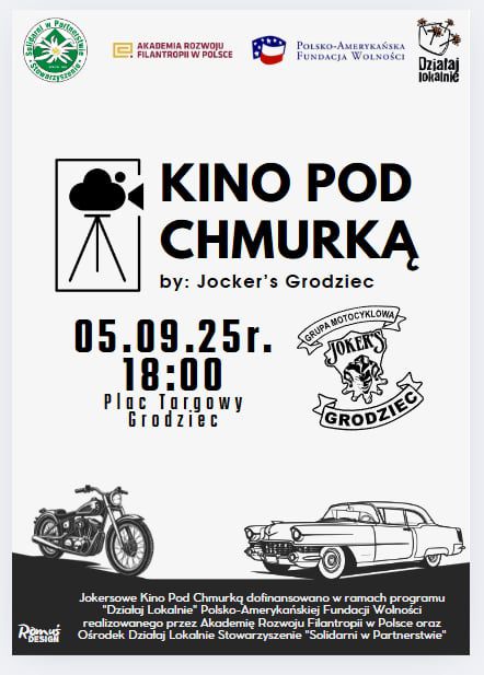 Kino pod chmurką w Grodźcu