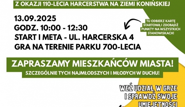 Gra terenowa w Koninie