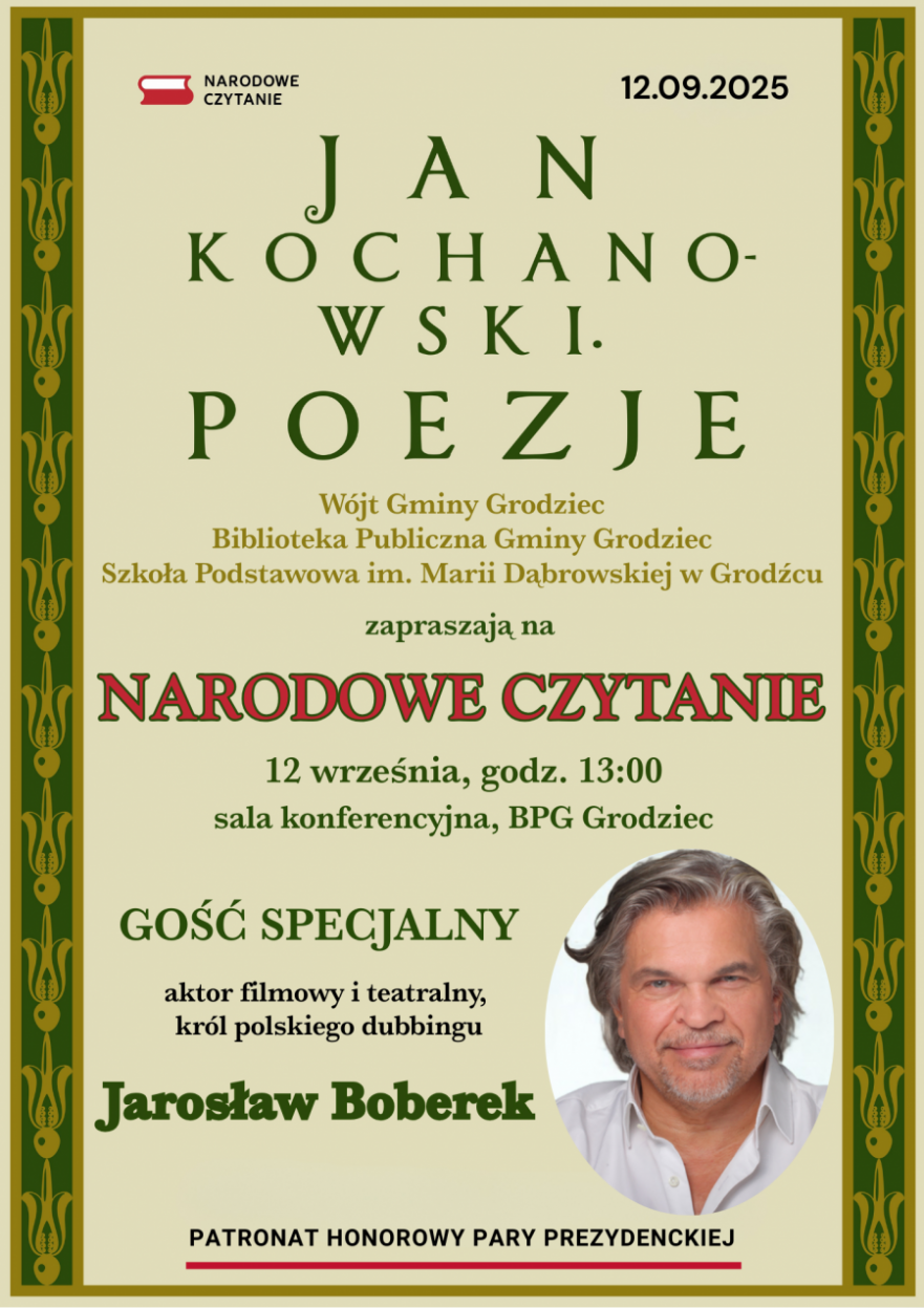 Narodowe Czytanie w Grodźcu