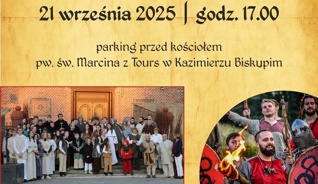 Widowisko plenerowe w Kazimierzu Biskupim